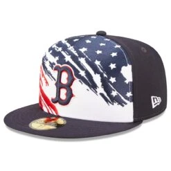 Men's Boston Red Sox New Era Navy 2022 4th Of July On-Field 59FIFTY Fitted Hat