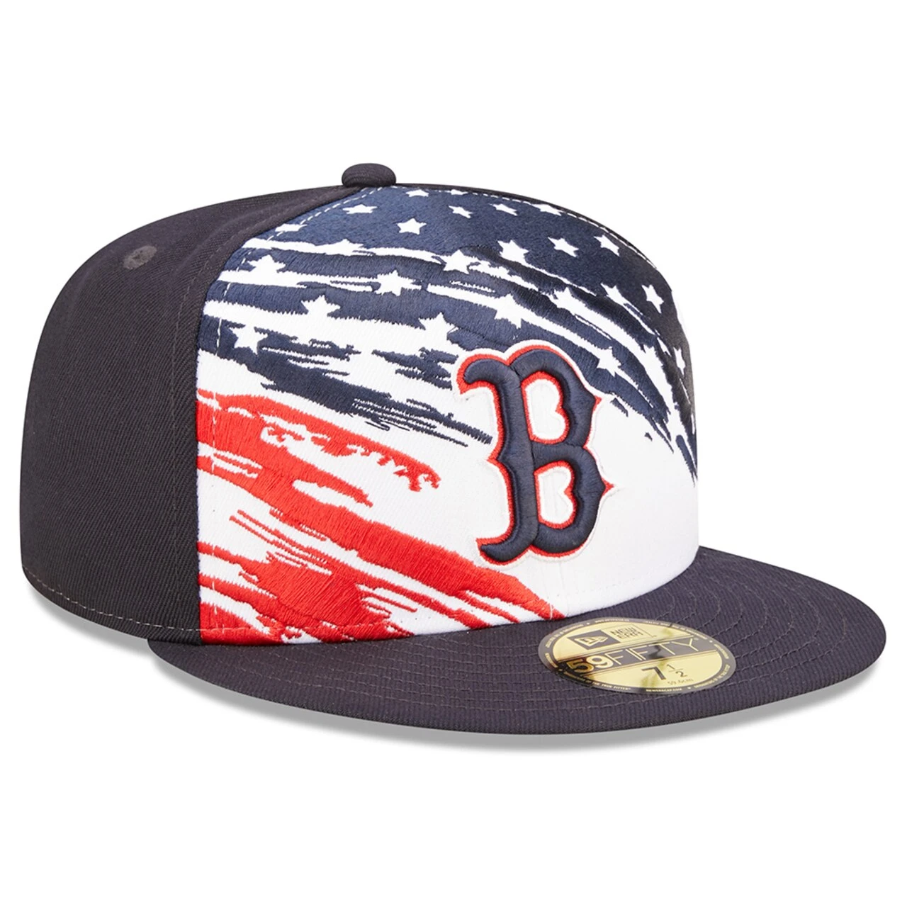 Men's Boston Red Sox New Era Navy 2022 4th Of July On-Field 59FIFTY Fitted Hat 3 Men's Boston Red Sox New Era Navy 2022 4th Of July On-Field 59FIFTY Fitted Hat - Image 3