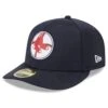 Men's Boston Red Sox New Era Navy 2023 Clubhouse Low Profile 59FIFTY Fitted Hat