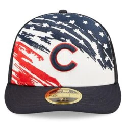 Men's Chicago Cubs New Era Navy 2022 4th Of July Low Profile 59FIFTY Fitted Hat -NEW ERA Sales Store mens new era navy chicago cubs 2022 4th of july low profile 59fifty fitted hat pi4532000 altimages ff 4532998 91a35b7d0a862ddf2c52alt2 full