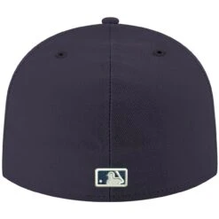 Men's Chicago Cubs New Era Navy White Logo 59FIFTY Fitted Hat -NEW ERA Sales Store mens new era navy chicago cubs white logo 59fifty fitted hat pi4208000 altimages ff 4208782 79a7efcb2baa4f492391alt4 full
