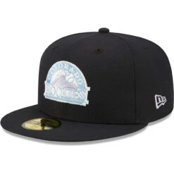 Men's Colorado Rockies New Era Navy 10th Anniversary Lavender Undervisor 59FIFTY Fitted Hat 6 Men's Colorado Rockies New Era Navy 10th Anniversary Lavender Undervisor 59FIFTY Fitted Hat -NEW ERA Sales Store mens new era navy colorado rockies 10th anniversary lavender undervisor 59fifty fitted hat pi4858000 altimages ff 4858272 b93fe345883a973b52adalt3 full
