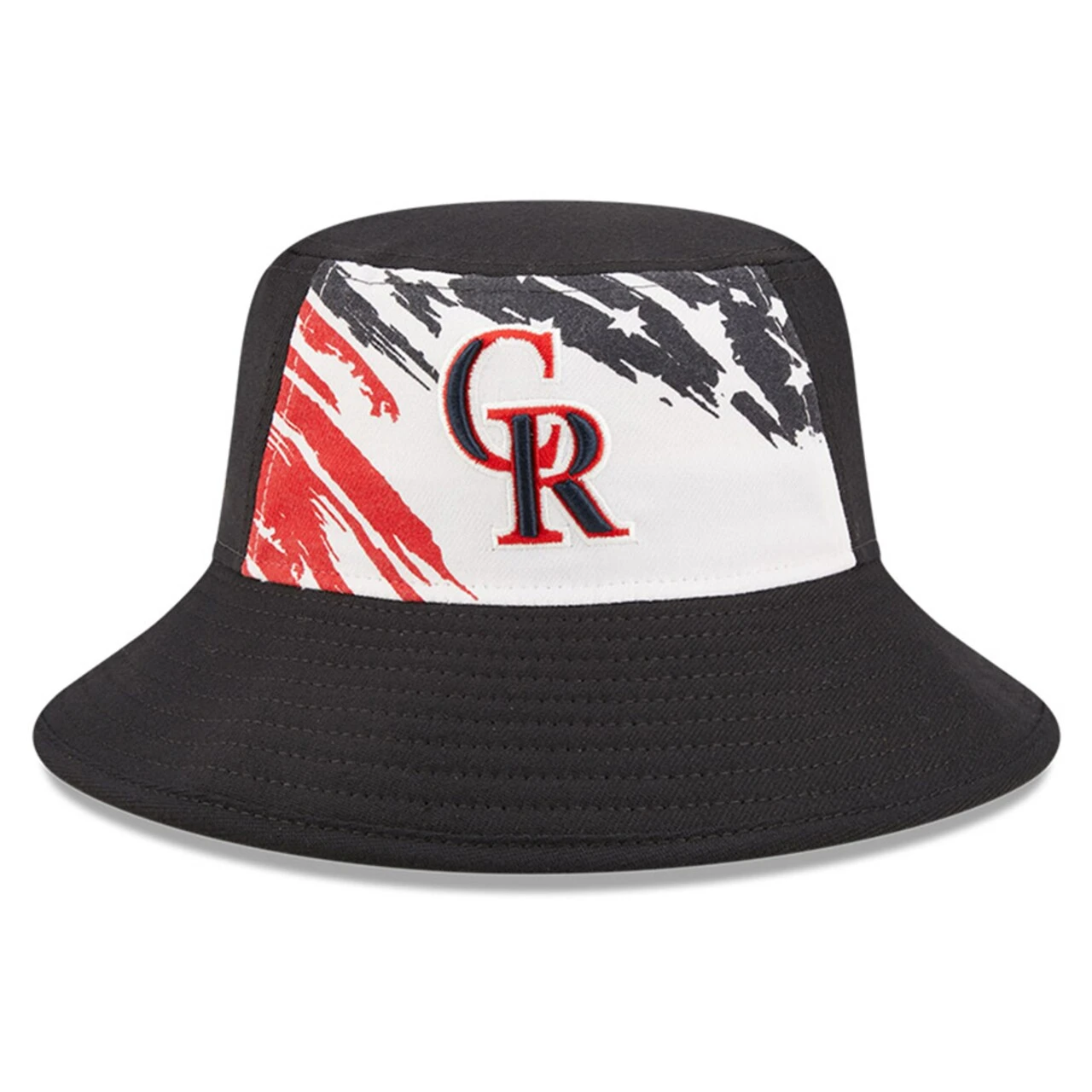 Men's Colorado Rockies New Era Navy 2022 4th Of July Bucket Hat - Image 2