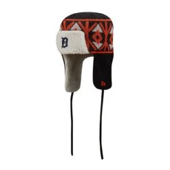 Men's Detroit Tigers New Era Navy Knit Trapper Hat