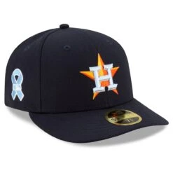 Men's Houston Astros New Era Navy 2021 Father's Day On-Field Low Profile 59FIFTY Fitted Hat