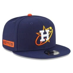Men's Houston Astros New Era Navy 2022 City Connect 9FIFTY Snapback Adjustable Hat