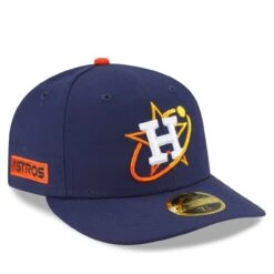 Men's Houston Astros New Era Navy 2022 City Connect Low Profile 59FIFTY Fitted Hat