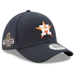 Men's Houston Astros New Era Navy 2022 World Series Champions Side Patch 39THIRTY Flex Hat