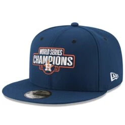 Men's Houston Astros New Era Navy 2022 World Series Champions Statement 9FIFTY Snapback Hat