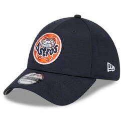 Men's Houston Astros New Era Navy 2023 Clubhouse 39THIRTY Flex Hat