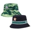 Men's Houston Astros New Era Navy Reverse Bucket Hat