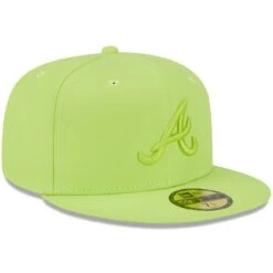 Men's Atlanta Braves New Era Neon Green 2023 Spring Color Basic 59FIFTY Fitted Hat -NEW ERA Sales Store mens new era neon green atlanta braves 2023 spring color basic 59fifty fitted hat ss5 p 4998370pv 3u q9q4tsxgswcyniqpudswv lhe62tf1202dgpkwhck0