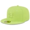Men's Houston Astros New Era Neon Green 2023 Spring Color Basic 59FIFTY Fitted Hat