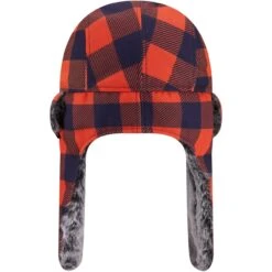 Men's Detroit Tigers New Era Orange Buffalo Plaid Trapper Hat -NEW ERA Sales Store mens new era orange detroit tigers buffalo plaid trapper hat pi4382000 altimages ff 4382971 66b916f122c1c4483591alt4 full