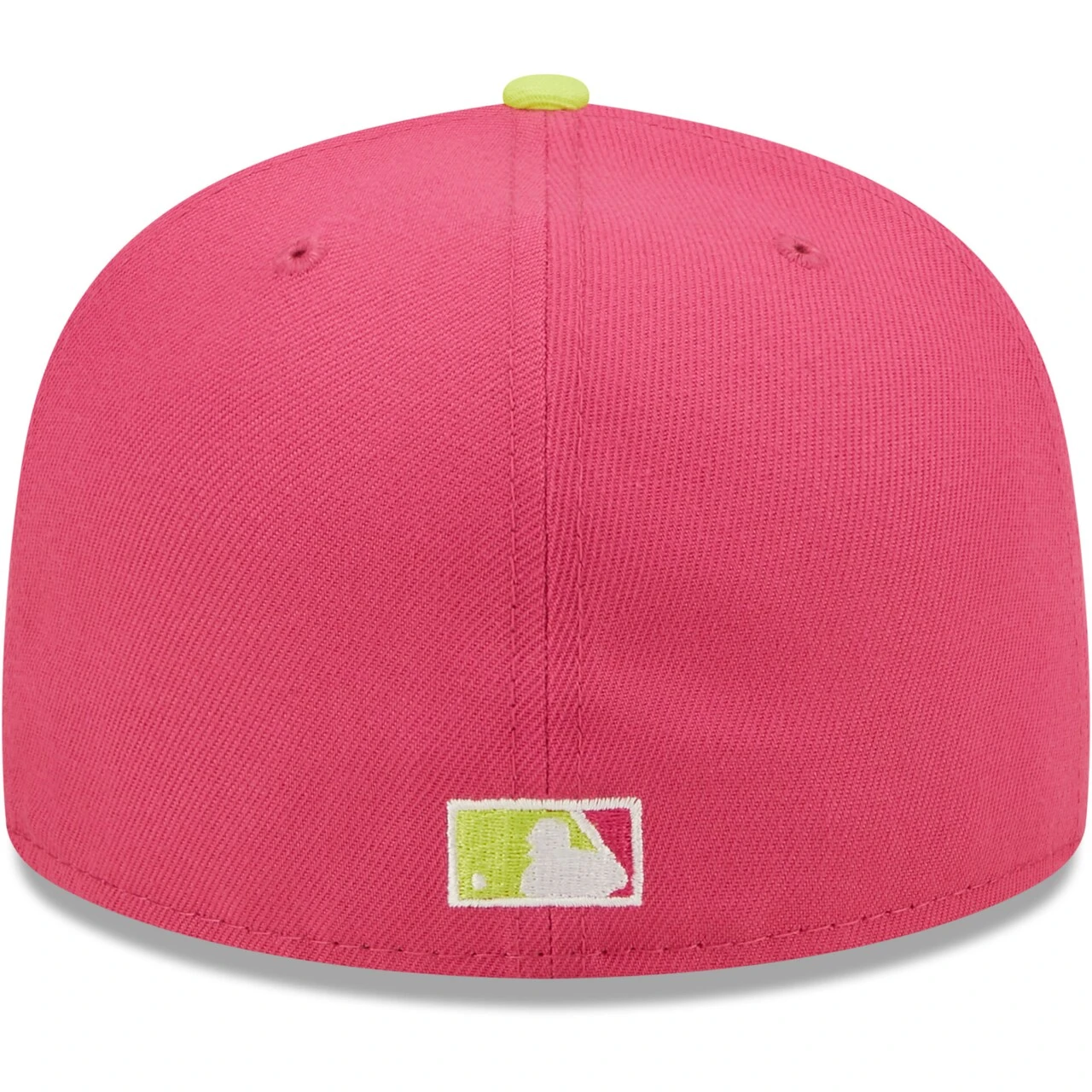 Men's Colorado Rockies New Era Pink 25th Anniversary Beetroot Cyber 59FIFTY Fitted Hat - Image 4