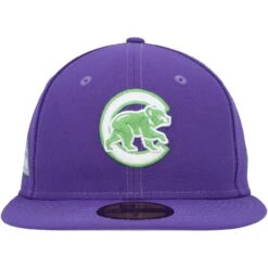 Men's Chicago Cubs New Era Purple Lime Side Patch 59FIFTY Fitted Hat -NEW ERA Sales Store mens new era purple chicago cubs lime side patch 59fifty fitted hat ss5 p 200003603pv 2u gro3q0wcb9let9tka4v7v gryvnbz8rxxcba0er1ly