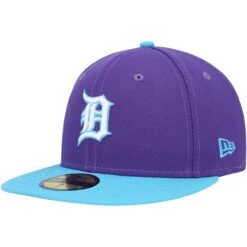 Men's Detroit Tigers New Era Purple Vice 59FIFTY Fitted Hat -NEW ERA Sales Store mens new era purple detroit tigers vice 59fifty fitted hat ss5 p 200003579pv 3u tvsyjce4cnmesnwrjdstv p13zfblxbtizf1wdwqre
