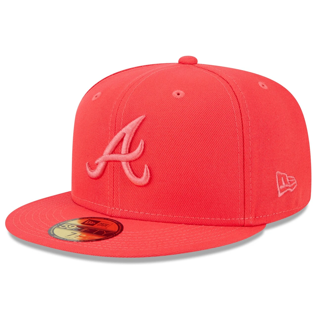 Men's Atlanta Braves New Era Red 2023 Spring Color Basic 59FIFTY Fitted Hat 1 Men's Atlanta Braves New Era Red 2023 Spring Color Basic 59FIFTY Fitted Hat