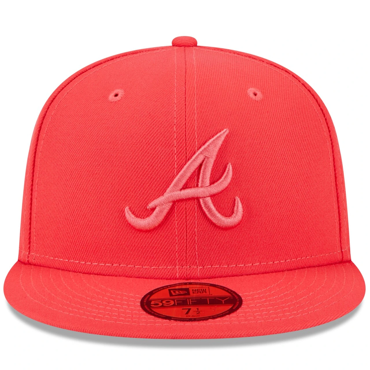 Men's Atlanta Braves New Era Red 2023 Spring Color Basic 59FIFTY Fitted Hat 2 Men's Atlanta Braves New Era Red 2023 Spring Color Basic 59FIFTY Fitted Hat - Image 2