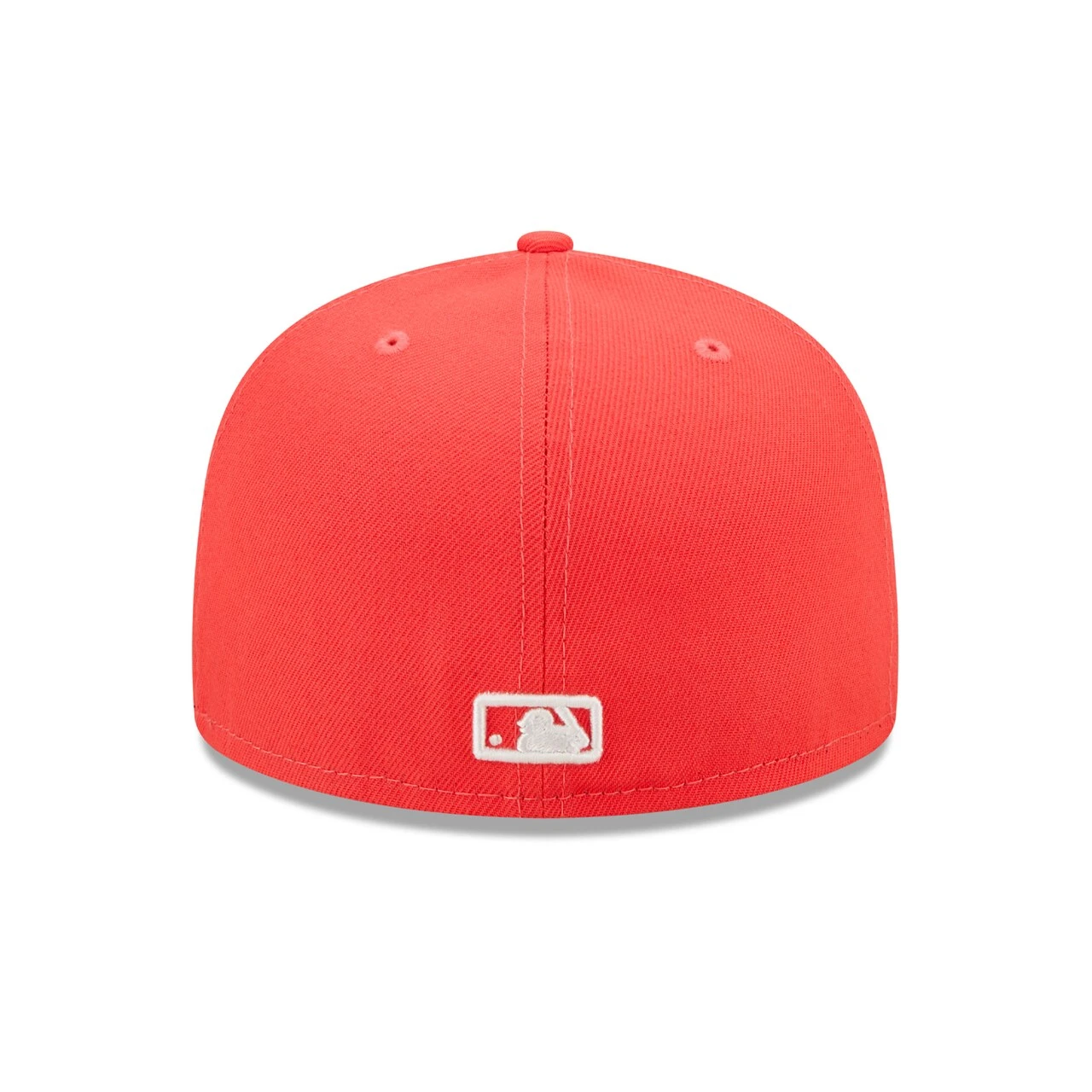 Men's Atlanta Braves New Era Red Lava Highlighter Logo 59FIFTY Fitted Hat 4 Men's Atlanta Braves New Era Red Lava Highlighter Logo 59FIFTY Fitted Hat - Image 4