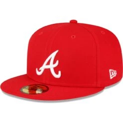 Men's Atlanta Braves New Era Red Sidepatch 59FIFTY Fitted Hat -NEW ERA Sales Store mens new era red atlanta braves sidepatch 59fifty fitted hat ss5 p 200000183pv 3u rfxmlzrvn20tzcorovbjv amhdledtq8nwidotwpmm