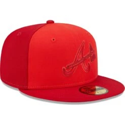 Men's Atlanta Braves New Era Red Tri-Tone 59FIFTY Fitted Hat -NEW ERA Sales Store mens new era red atlanta braves tri tone 59fifty fitted hat ss5 p 5047390pv 3u ooefgmhfuoiryrjrd7fjv ohazeistapmpkmjciq2s