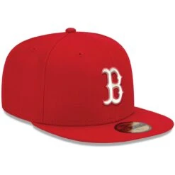 Men's Boston Red Sox New Era Red White Logo 59FIFTY Fitted Hat 6 Men's Boston Red Sox New Era Red White Logo 59FIFTY Fitted Hat -NEW ERA Sales Store mens new era red boston red sox white logo 59fifty fitted hat pi4208000 altimages ff 4208755 1d0866dc6e175bc8555calt3 full