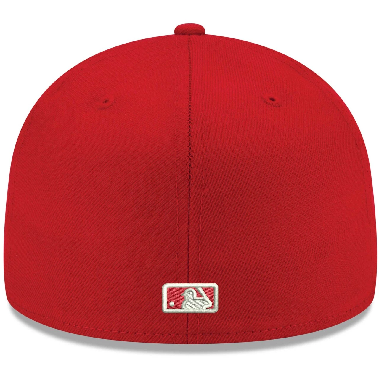 Men's Boston Red Sox New Era Red White Logo 59FIFTY Fitted Hat 4 Men's Boston Red Sox New Era Red White Logo 59FIFTY Fitted Hat - Image 4