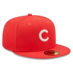 Men's Chicago Cubs New Era Red Lava Highlighter Logo 59FIFTY Fitted Hat -NEW ERA Sales Store mens new era red chicago cubs lava highlighter logo 59fifty fitted hat ss5 p 4794625pv 3u rxlzc11tcqmzxdnys3gtv ndav0sunucjaa1nt7di1