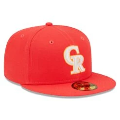 Men's Colorado Rockies New Era Red Lava Highlighter Logo 59FIFTY Fitted Hat -NEW ERA Sales Store mens new era red colorado rockies lava highlighter logo 59fifty fitted hat ss5 p 4794633pv 3u mndq7ciw6rpwqefqseo7v fhkwcwqxnqobv1w1nvtd