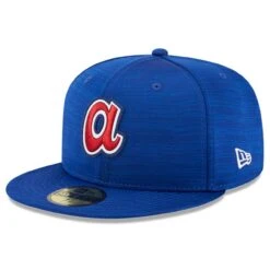 Men's Atlanta Braves New Era Royal 2023 Clubhouse 59FIFTY Fitted Hat