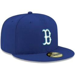 Men's Boston Red Sox New Era Royal White Logo 59FIFTY Fitted Hat 6 Men's Boston Red Sox New Era Royal White Logo 59FIFTY Fitted Hat -NEW ERA Sales Store mens new era royal boston red sox white logo 59fifty fitted hat pi4208000 altimages ff 4208721 8eeec858b2b3dc627b46alt3 full