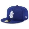 Men's Chicago Cubs New Era Royal 2023 Clubhouse Cooperstown Collection 59FIFTY Fitted Hat