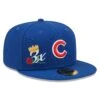 Men's Chicago Cubs New Era Royal 3x World Series Champions Crown 59FIFTY Fitted Hat