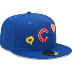 Men's Chicago Cubs New Era Royal Chain Stitch Heart 59FIFTY Fitted Hat -NEW ERA Sales Store mens new era royal chicago cubs chain stitch heart 59fifty fitted hat pi4688000 altimages ff 4688208 7469d1e8d5820f66d9baalt3 full