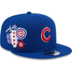 Men's Chicago Cubs New Era Royal Icon 9FIFTY Snapback