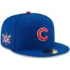 Men's Chicago Cubs New Era Royal Jackie Robinson Day Sidepatch 59FIFTY Fitted Hat