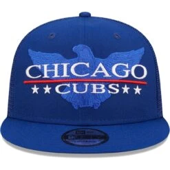 Men's Chicago Cubs New Era Royal Patriot Trucker 9FIFTY Snapback Hat -NEW ERA Sales Store mens new era royal chicago cubs patriot trucker 9fifty snapback hat ss5 p 4789457pv 2u 78kqpxj8uja3okktfcfpv 9q4ywdn0tqn9nvqzygh9