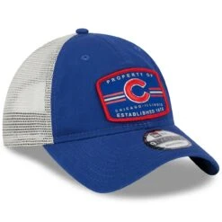 Men's Chicago Cubs New Era Royal Property Trucker 9TWENTY Snapback Hat -NEW ERA Sales Store mens new era royal chicago cubs property trucker 9twenty snapback hat ss5 p 5002958pv 3u zsxavtqwxlfsdl0fwusmv ehpra7bazeqzams1zeq8
