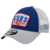 Men's Chicago Cubs New Era Royal Two-Tone Patch 9FORTY Snapback Hat