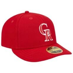 Men's Colorado Rockies New Era Scarlet Low Profile 59FIFTY Fitted Hat -NEW ERA Sales Store mens new era scarlet colorado rockies low profile 59fifty fitted hat ss5 p 200023013pv 3u ljnmg8dxr5dudjwylcqtv bw7hqebdyolsbvzjjwwr