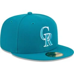 Men's Colorado Rockies New Era Turquoise 59FIFTY Fitted Hat -NEW ERA Sales Store mens new era turquoise colorado rockies 59fifty fitted hat ss5 p 4919280pv 3u kp1wy64ikrxfag9xas6uv l1kcetqkaxpe9ljvygsa