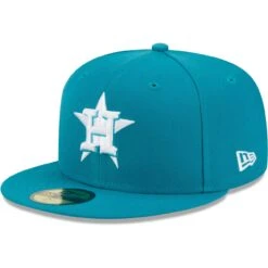 Men's Houston Astros New Era Turquoise 59FIFTY Fitted Hat