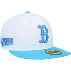 Men's Boston Red Sox New Era White 2007 World Series Vice 59FIFTY Fitted Hat