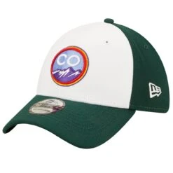 Men's Colorado Rockies New Era White 2022 City Connect 39THIRTY Flex Hat