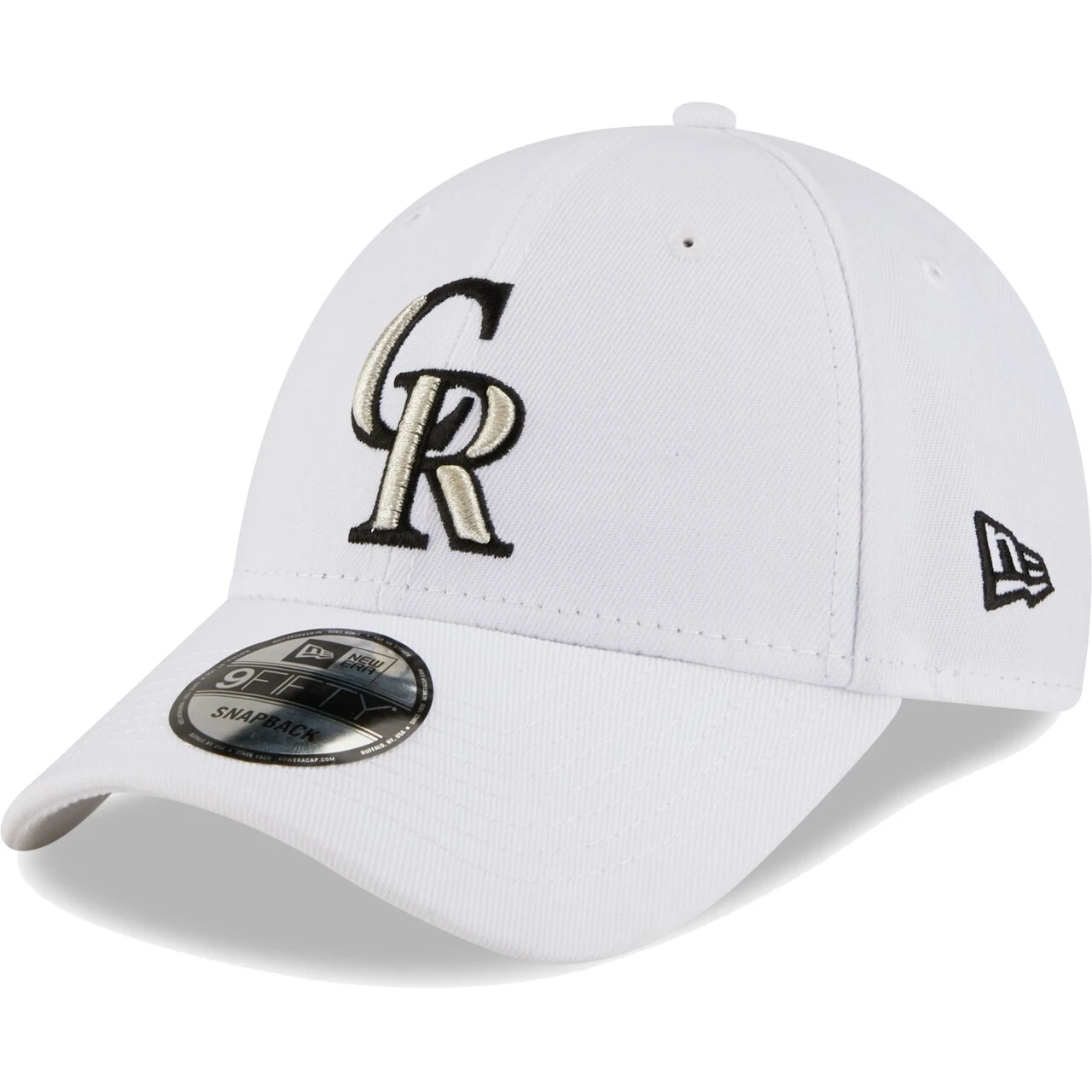 Men's Colorado Rockies New Era White League II 9FORTY Adjustable Hat 1 Men's Colorado Rockies New Era White League II 9FORTY Adjustable Hat