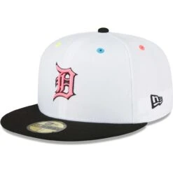 Men's Detroit Tigers New Era White Neon Eye 59FIFTY Fitted Hat -NEW ERA Sales Store mens new era white detroit tigers neon eye 59fifty fitted hat ss5 p 4640829pv 3u iiadeuya3v8rc22jyhruv r1zmjjgrv3wmamcdzt9a