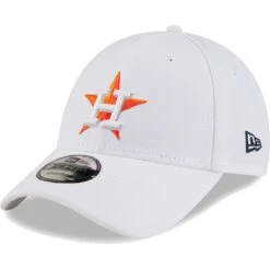 Men's Houston Astros New Era White League II 9FORTY Adjustable Hat