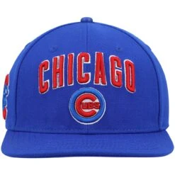 Men's Chicago Cubs Pro Standard Royal Stacked Logo Snapback Hat -NEW ERA Sales Store mens pro standard royal chicago cubs stacked logo snapback hat pi4783000 altimages ff 4783390 5768f54d0a20e651602balt2 full
