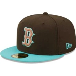Men's Boston Red Sox New Era Brown/Mint Walnut Mint 59FIFTY Fitted Hat -NEW ERA Sales Store mint boston red sox walnut mint 59fifty fitted hat ss5 p 4937154pv 3u gojjne4n8apzihojyizcv plxrhwgspujdwqfdwekd